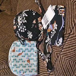 Vera Bradley Accessories Set: Merry Mischief